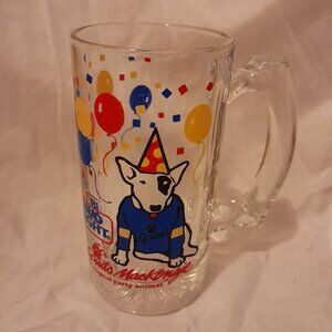 Vintage Retro 1987 Bud Light beer mug Spuds MacKenzie The Original Party Animal